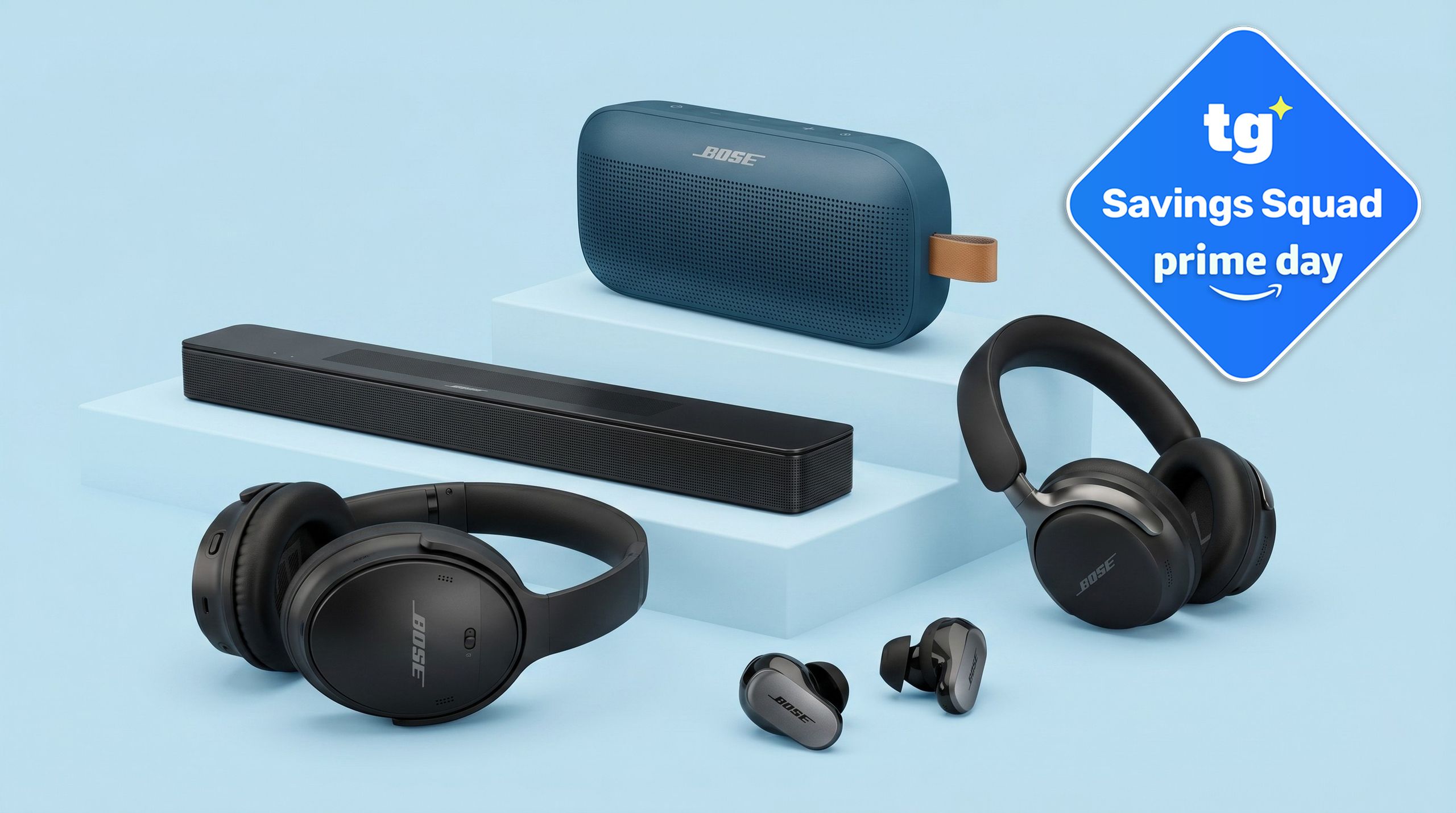 I’ve reviewed over 100 audio products and I always recommend Bose to my friends and family — save 50% on Bose QuietComfort, 27% on Bose soundbar, and 33% on Bose Bluetooth speakers