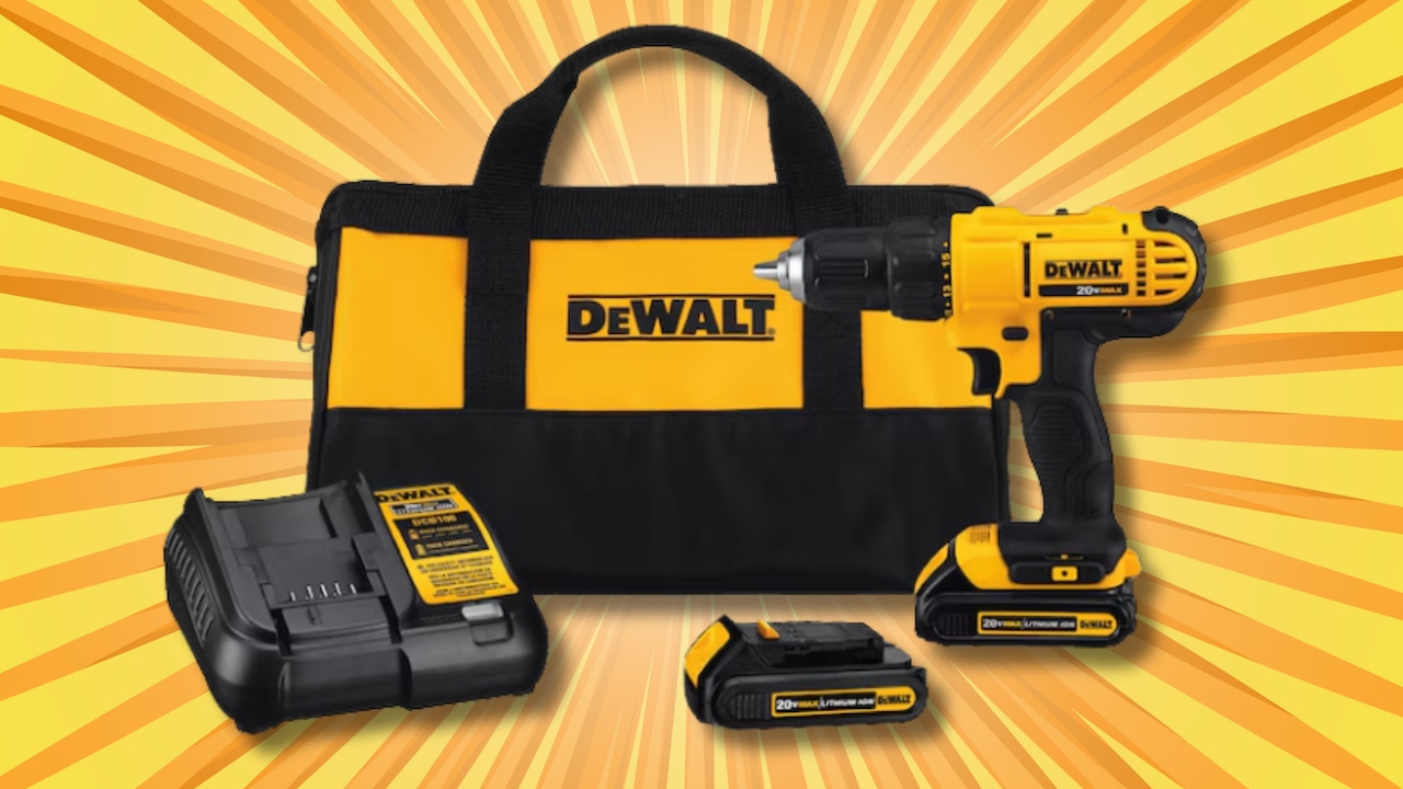Lowe’s slashed this DEWALT cordless drill to under $100 for Father’s Day