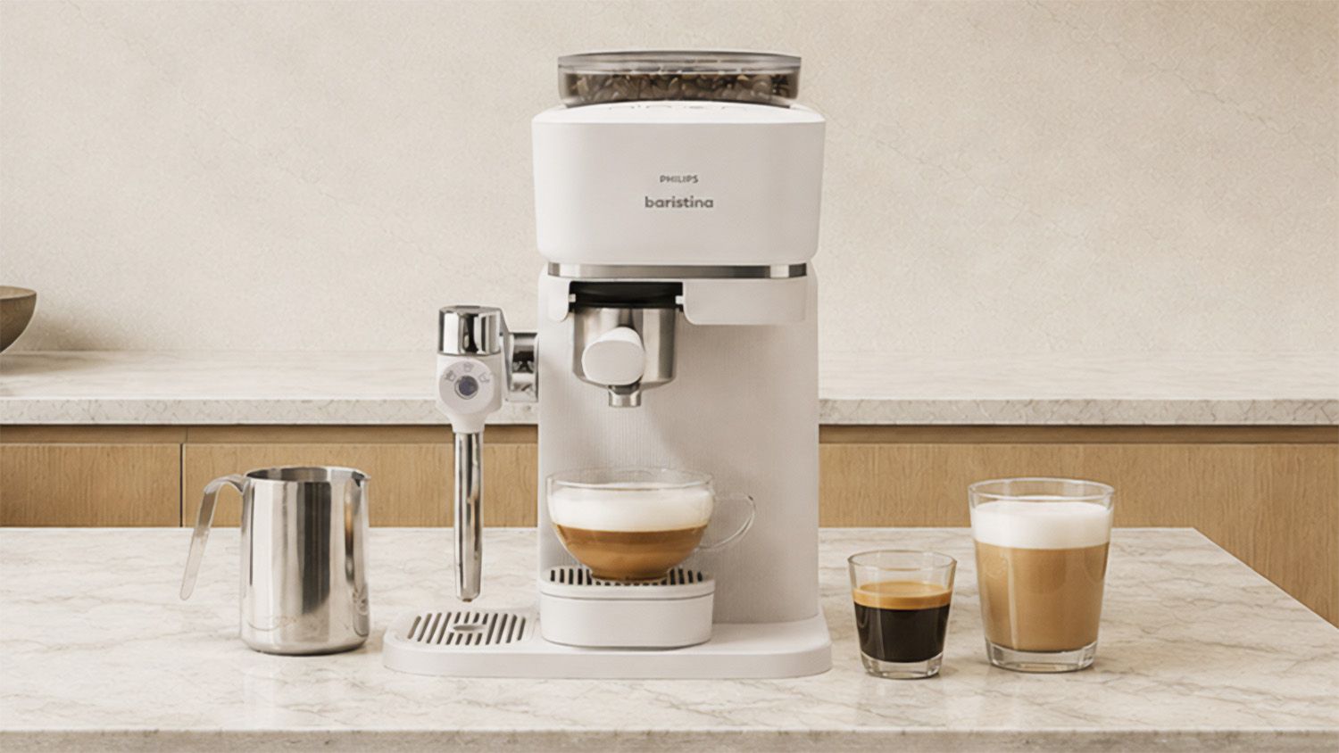The Philips Baristina is one of the best coffee makers I’ve ever tested, and it just got a huge upgrade with an automatic steam wand for perfectly foamed milk
