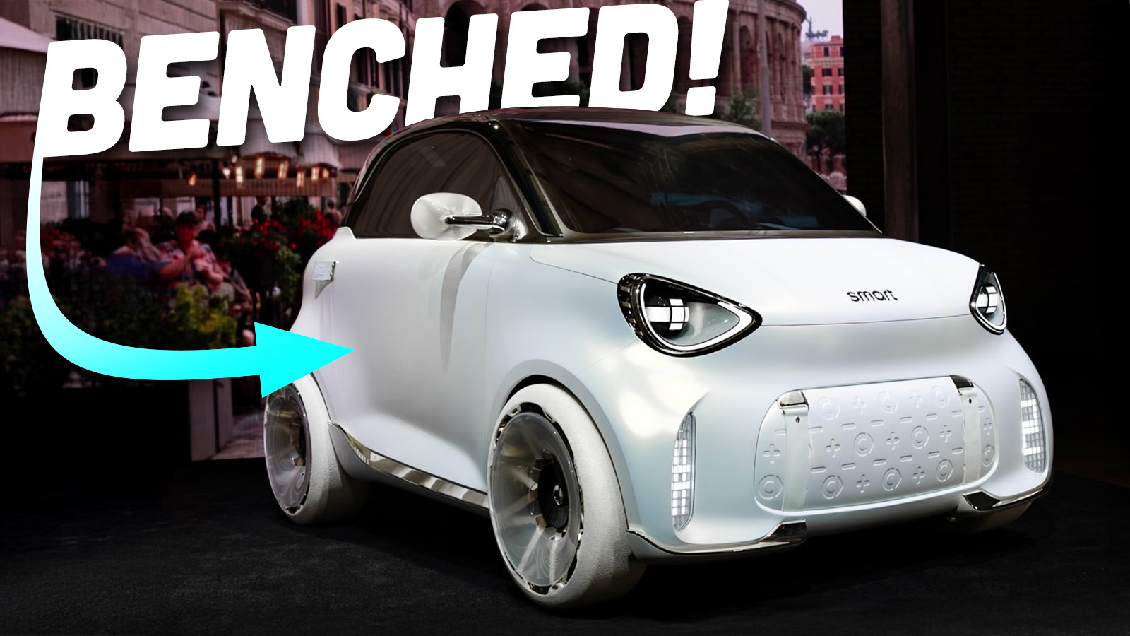 Smart’s New Tiny Electric Car Has A Bench Seat Like A Pickup Truck And A Weirdly Big Battery – The Autopian