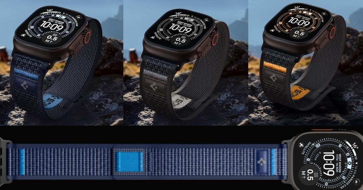 Spigen’s Athlex Trail Loop-style Apple Watch band starts at $20 right now (All colors)