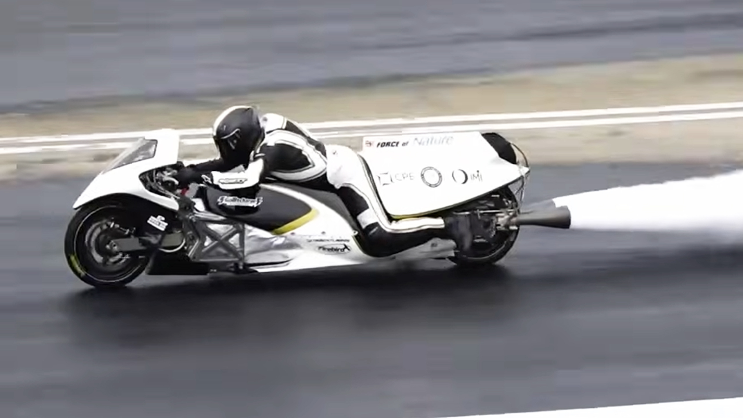 World’s Quickest Motorcycle Hits 62MPH In 0.4 Seconds Running On Steam | Carscoops