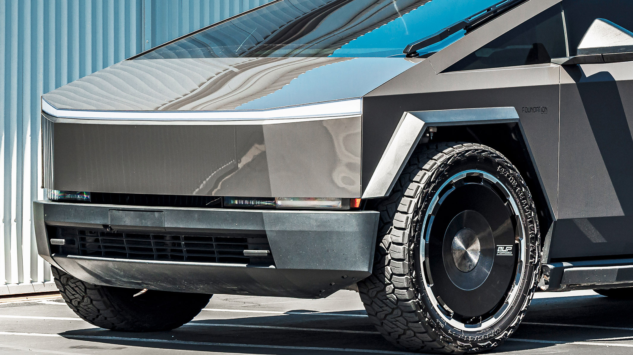 The Cybertruck’s Disco-Era Wheels Will Cost You Over $7,000 | Carscoops