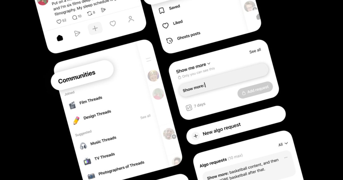 Threads makes it easier to find your community and tune out what you don’t want to see