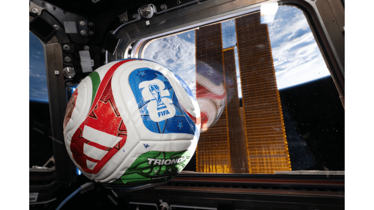 NASA kicks World Cup excitement into orbit with soccer ball study
