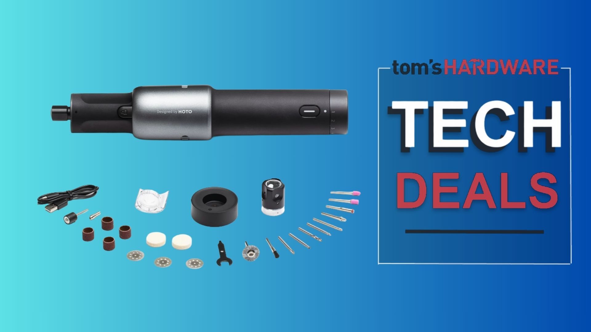 Pick up Hoto’s ultra-useful 3D printing tool for just $29 — save 40% on this 35-piece Cordless Rotary Tool to give your creations a finishing touch