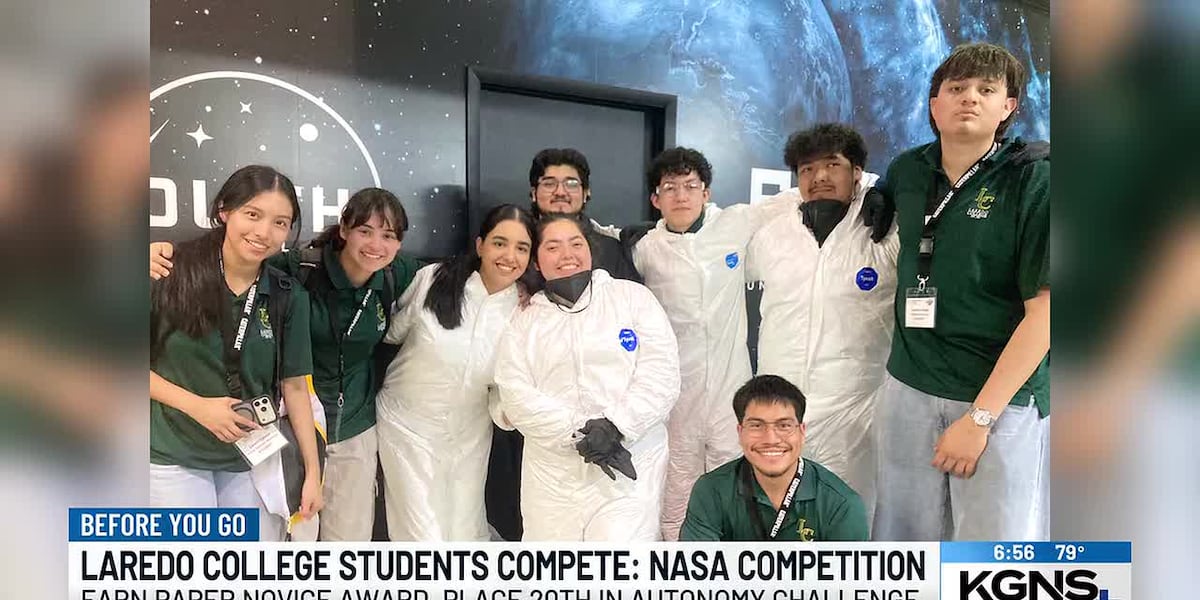 Laredo College students compete in NASA Lunabotics Challenge