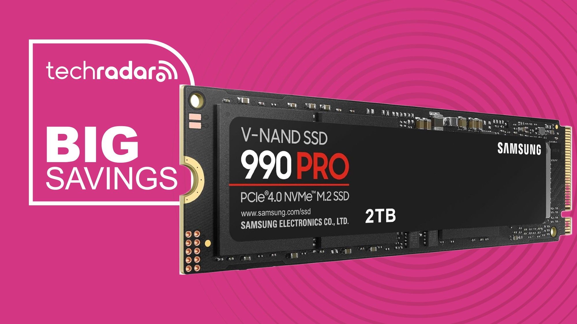 ‘Absolutely stellar’ Samsung 990 Pro is a 5-star SSD with a $270 discoun