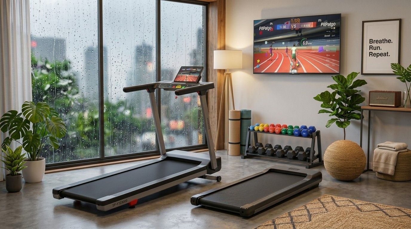 Amazon has some great deals on treadmills and walking pads — so you can dodge rainfall and heatwaves alike while hitting your cardio goals