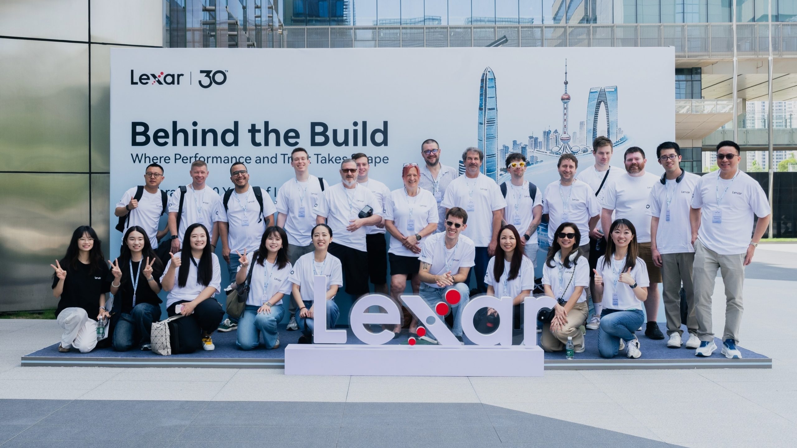 Lexar Marks Their 30th Anniversary with a ‘Behind The Build’ International Media Tour