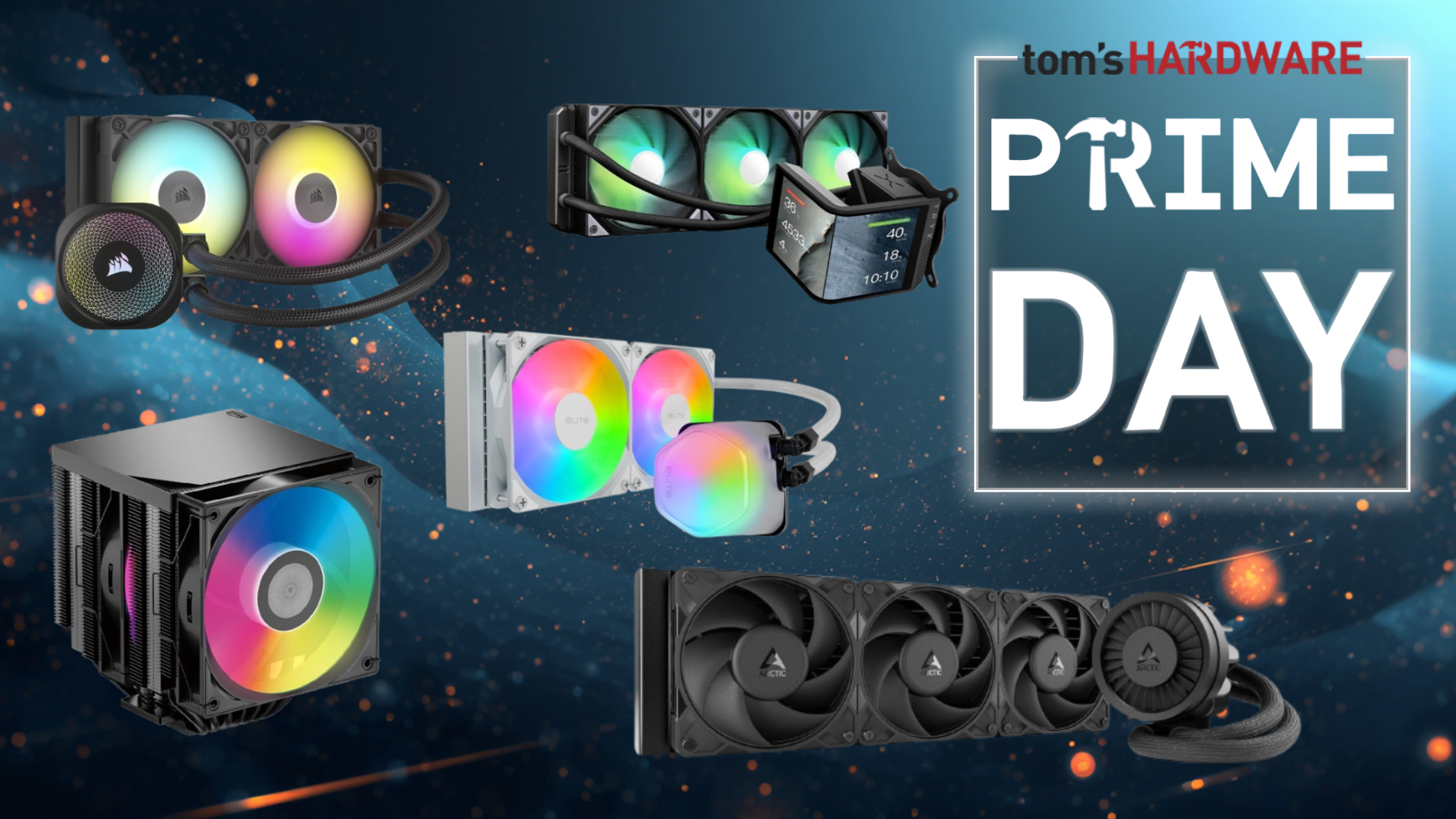 These are the best CPU cooler deals we found this Prime Day, up to 33% off — deals from Cooler Master, Arctic, Tryx, Corsair, and PCCooler for every budget