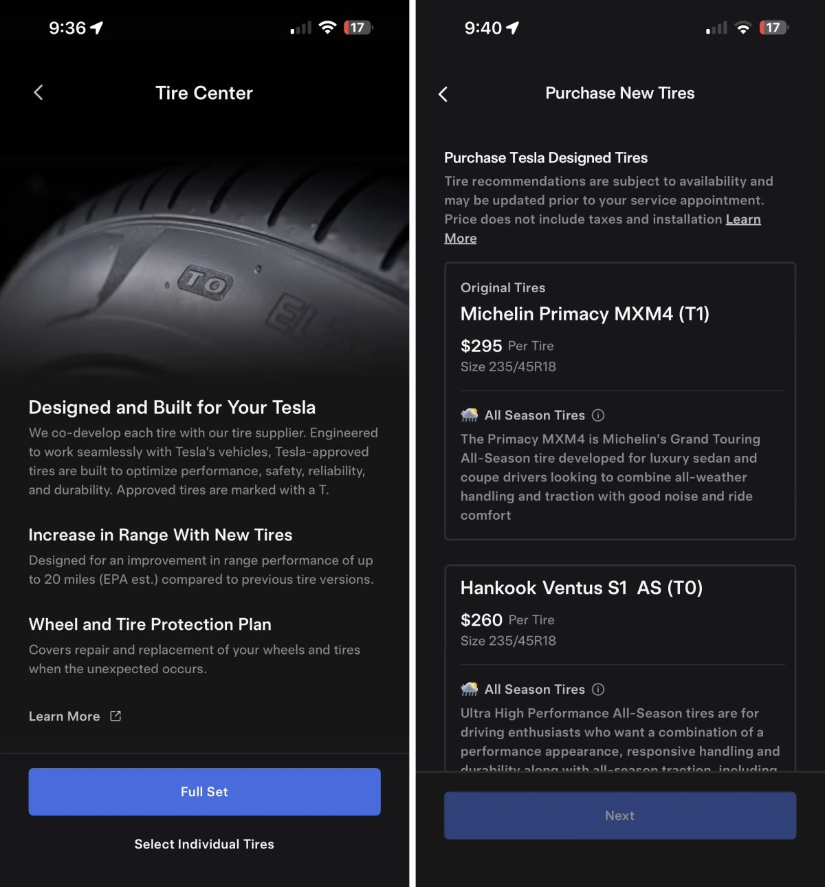 Tesla App Update 4.50.0 Release Notes