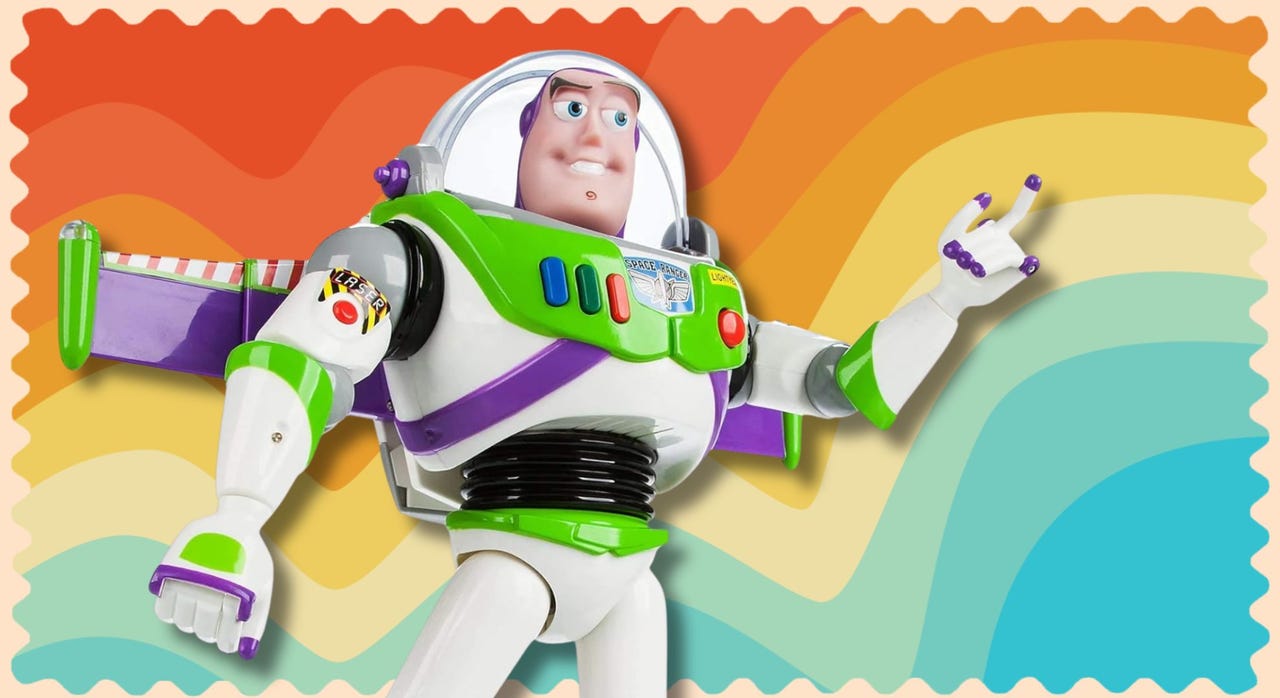 This Official Buzz Lightyear Action Figure Is Straight Out of the Toy Story Movies – and On Sale for Prime Members