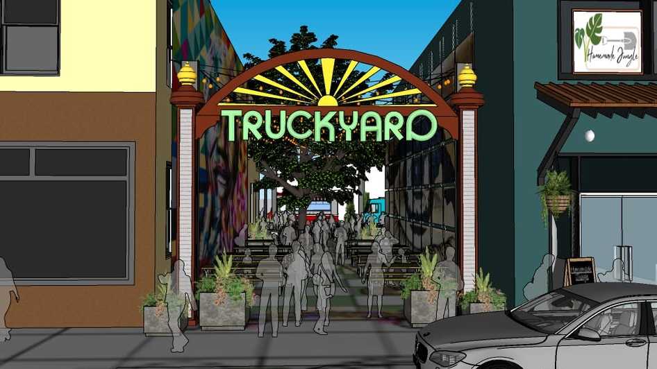 Outdoor food truck yard, rooftop bar coming to downtown New Albany