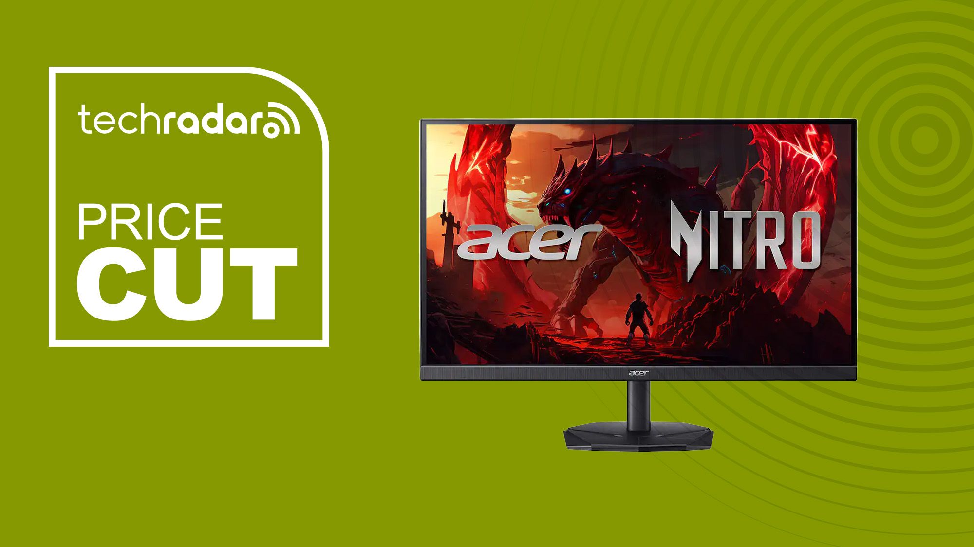 The Acer Nitro KGB271U is a 27-inch 1440p monitor at an almost absurdly low price right now