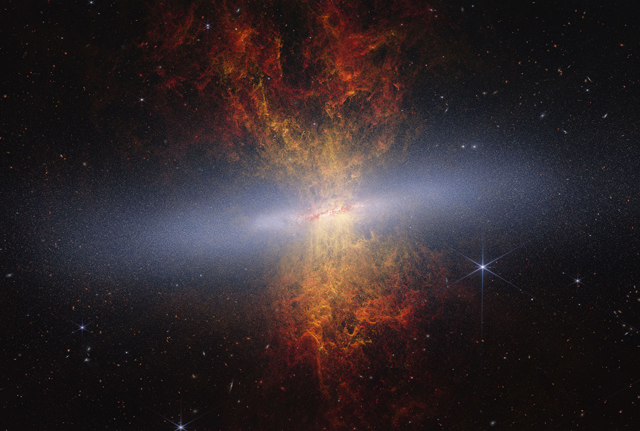NASA’s Webb Pinpoints Millions of Stars Within Cigar Galaxy – NASA Science