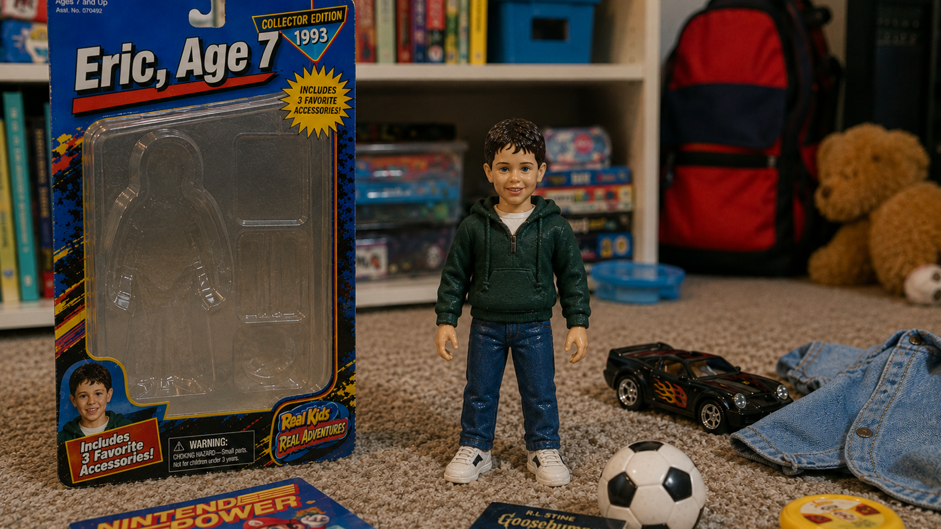 I asked ChatGPT to turn me into a 1990s action figure — and it remembered things I’d forgotten