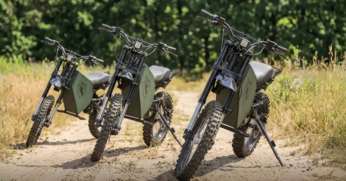 Ukraine officially adopts new electric motorcycle for military use