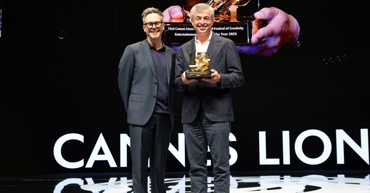 Eddy Cue accepts Entertainment Person of the Year Award at Cannes Lions – 9to5Mac