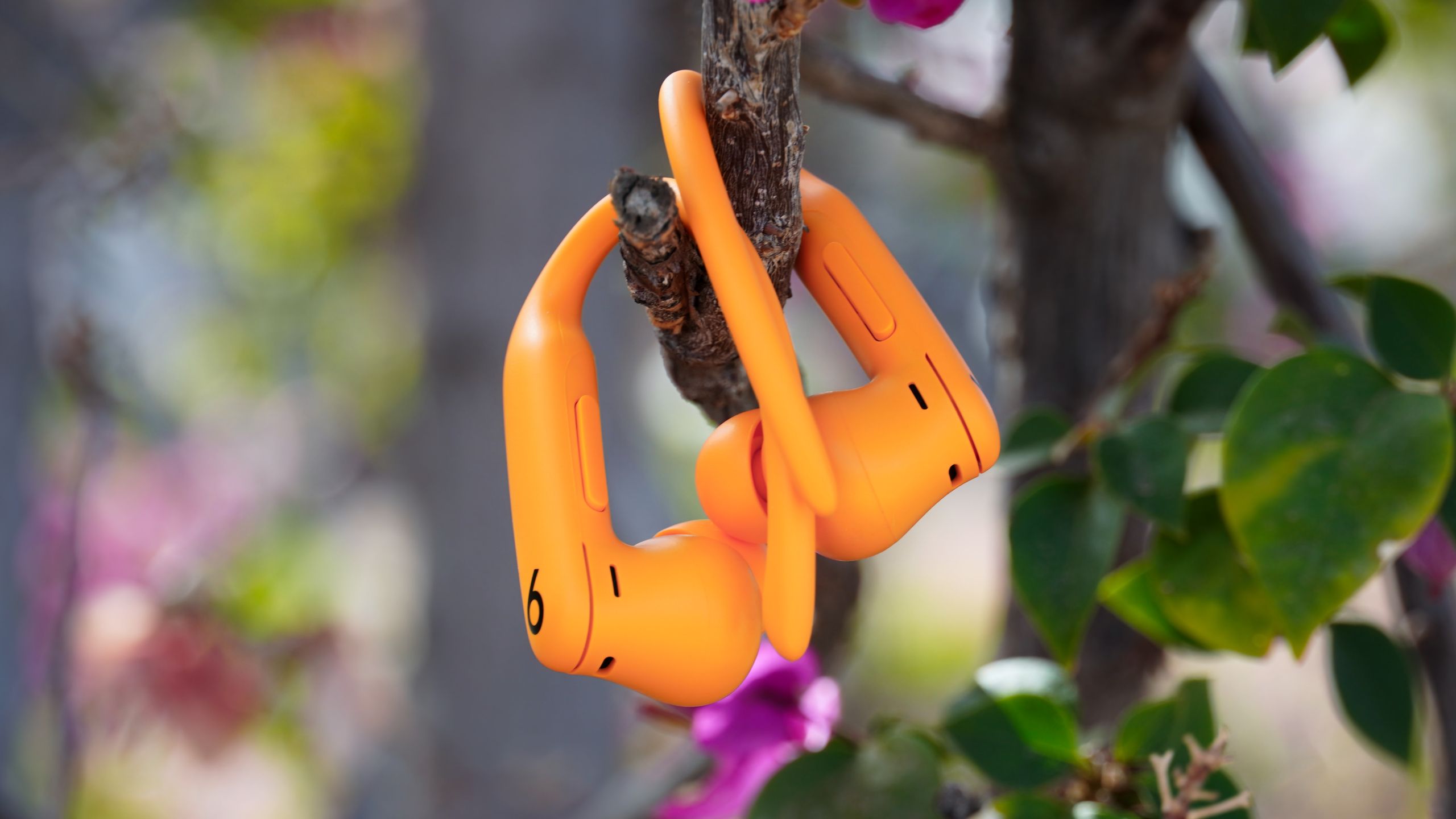 I run 5Ks with these sporty earbuds that always stay in place, and they’re currently $70 cheaper than what I paid