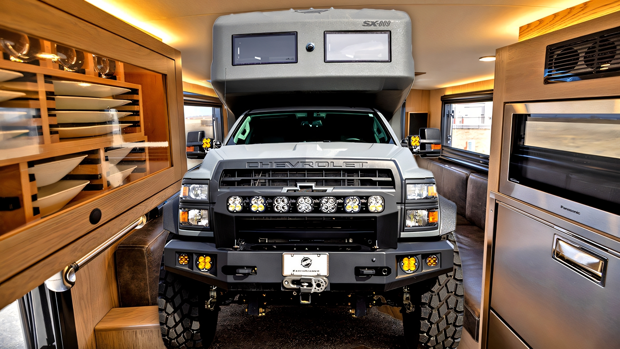$1.1 Million Chevy Is A Tiny House On Wheels | Carscoops