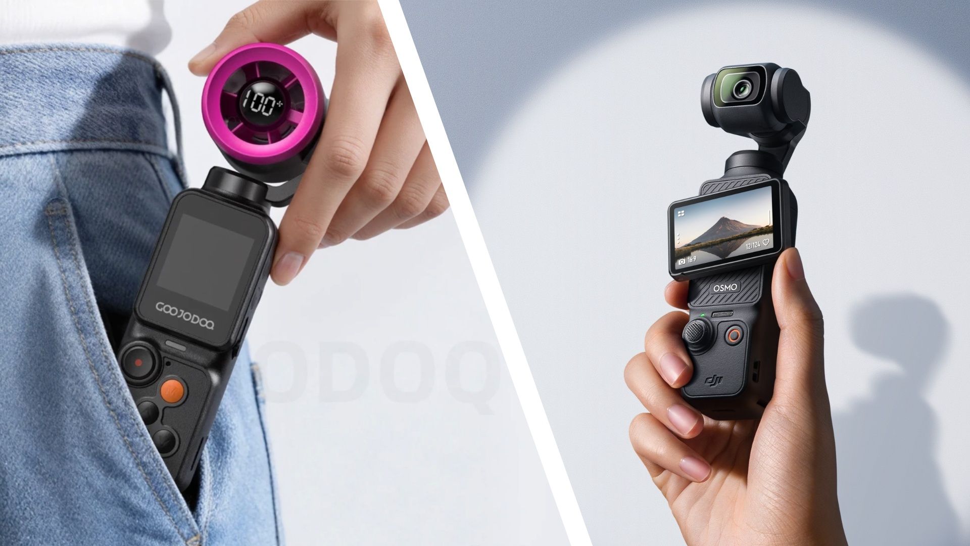 This 2-in-1 vlogging camera with fan is what I need today, but this DJI Pocket deal is what I actually recommend as a camera expert