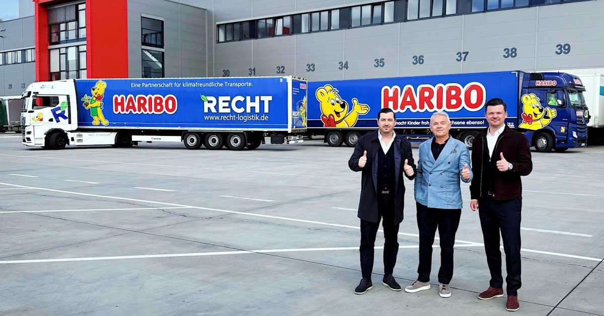Gummys go green as HARIBO turns to electric semi trucks