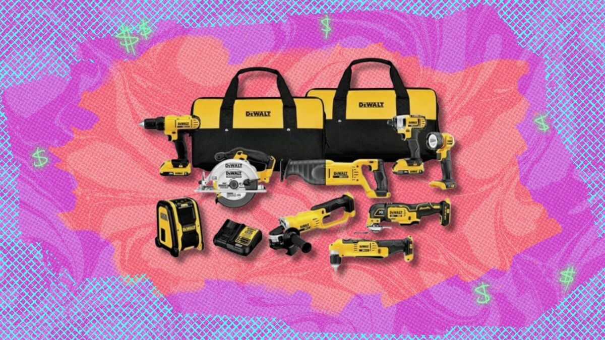 Best tool deal: Save 13% on the DeWalt Power Tool Combo Kit