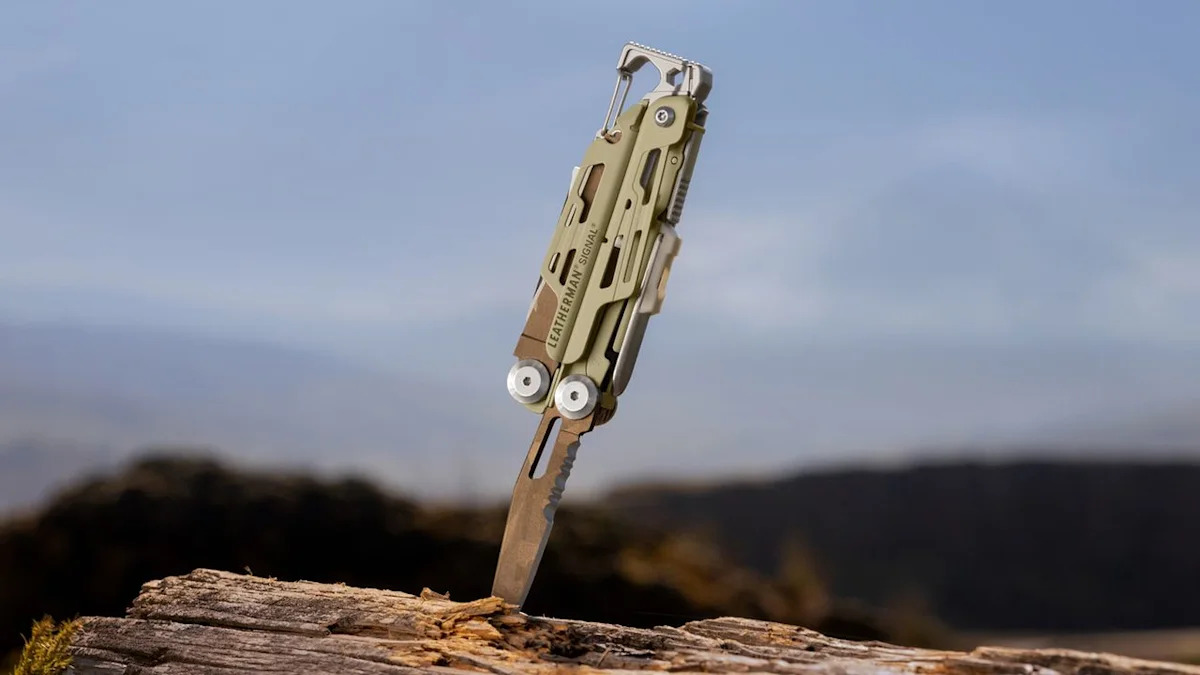 Leatherman gives its adventure-ready Signal multitool a desert-inspired makeover