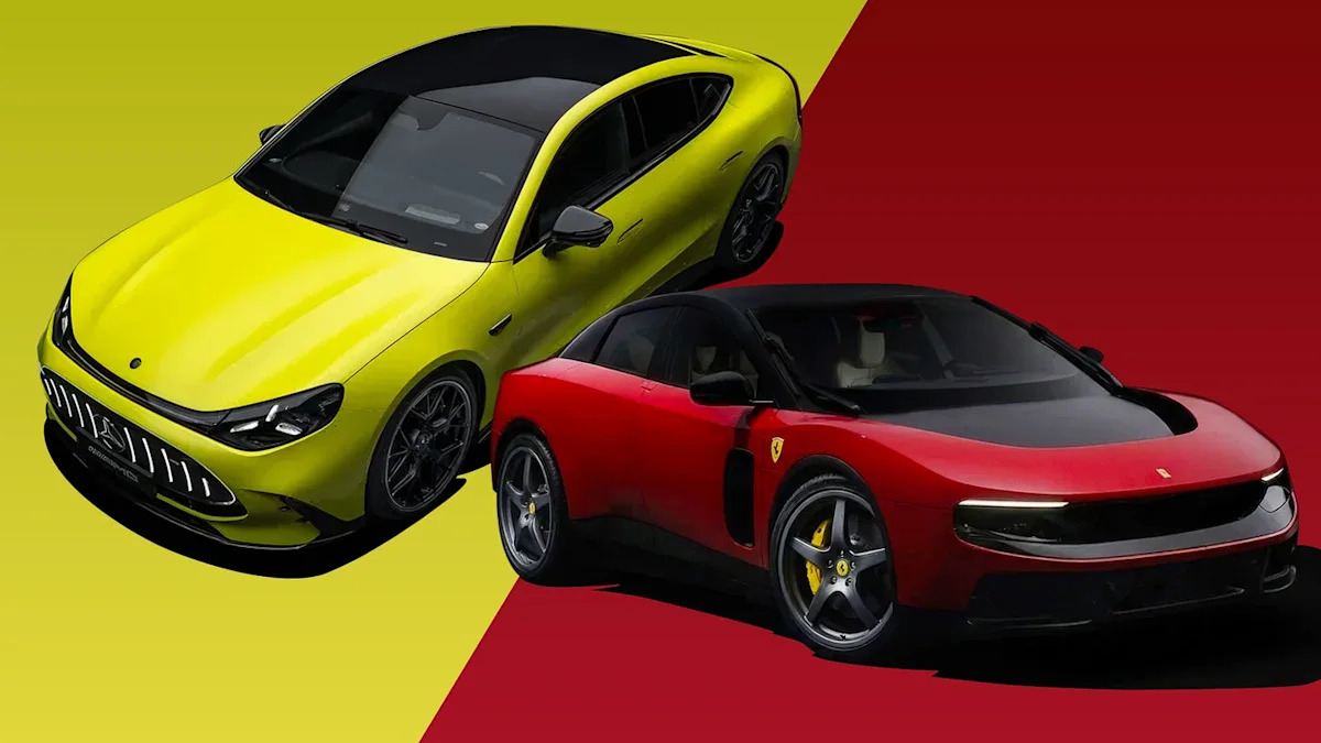 Ferrari Luce vs. Mercedes-AMG GT 4-Door: Which Super EV Gets the Future Right?