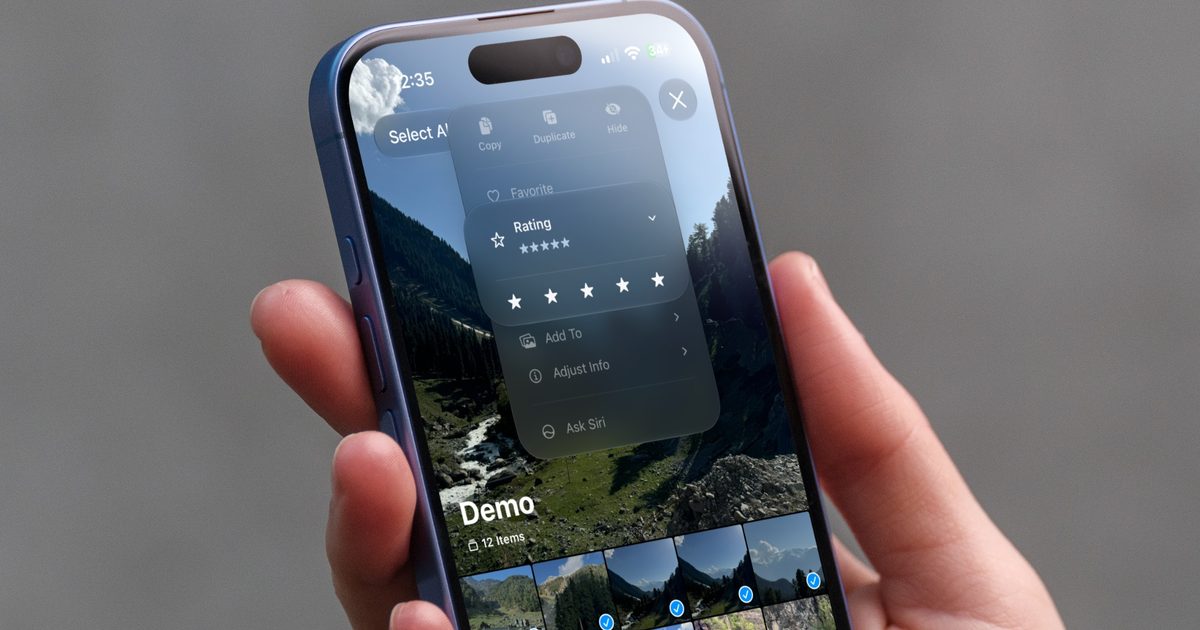 Apple is finally letting me rate my photos, and I can’t stop using it