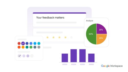 I used Gemini in Google Forms to auto-build a survey and analyze responses for me