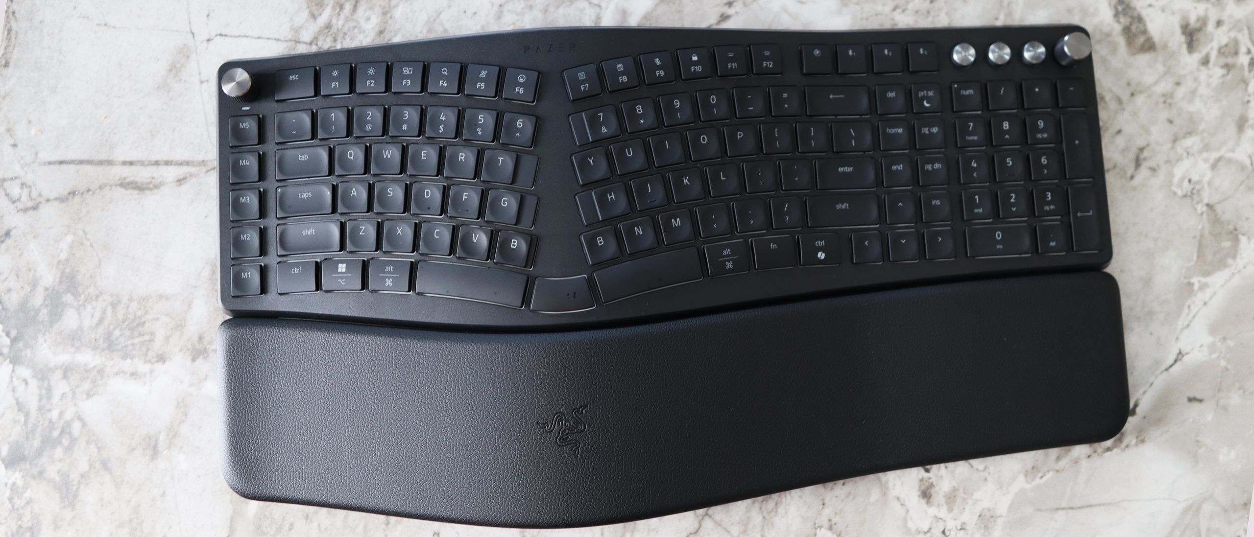I’m a keyboard expert, and the Razer Pro Type Ergo exceeded my expectations – I just wish it had mechanical switches
