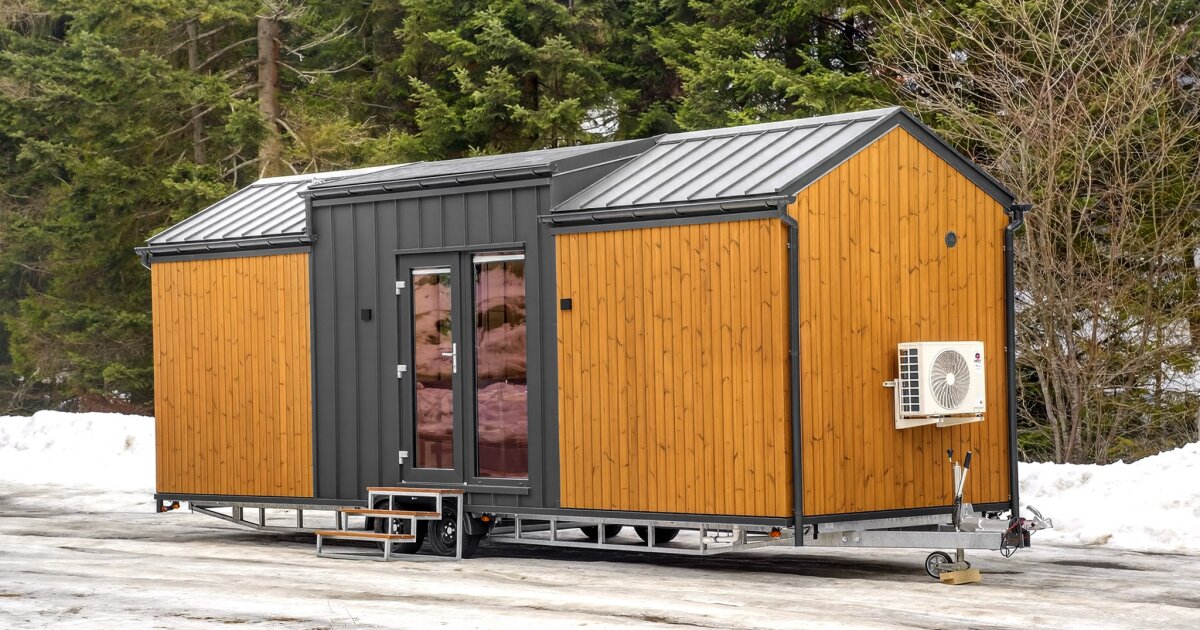 Single-floor tiny house skips the loft to keep things spaciously simple