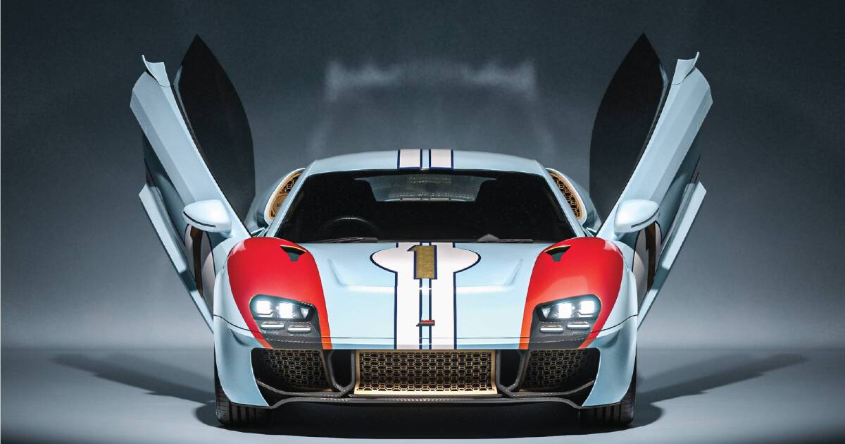 Vicious Ford GT40 restomod gets car fanatics swooning