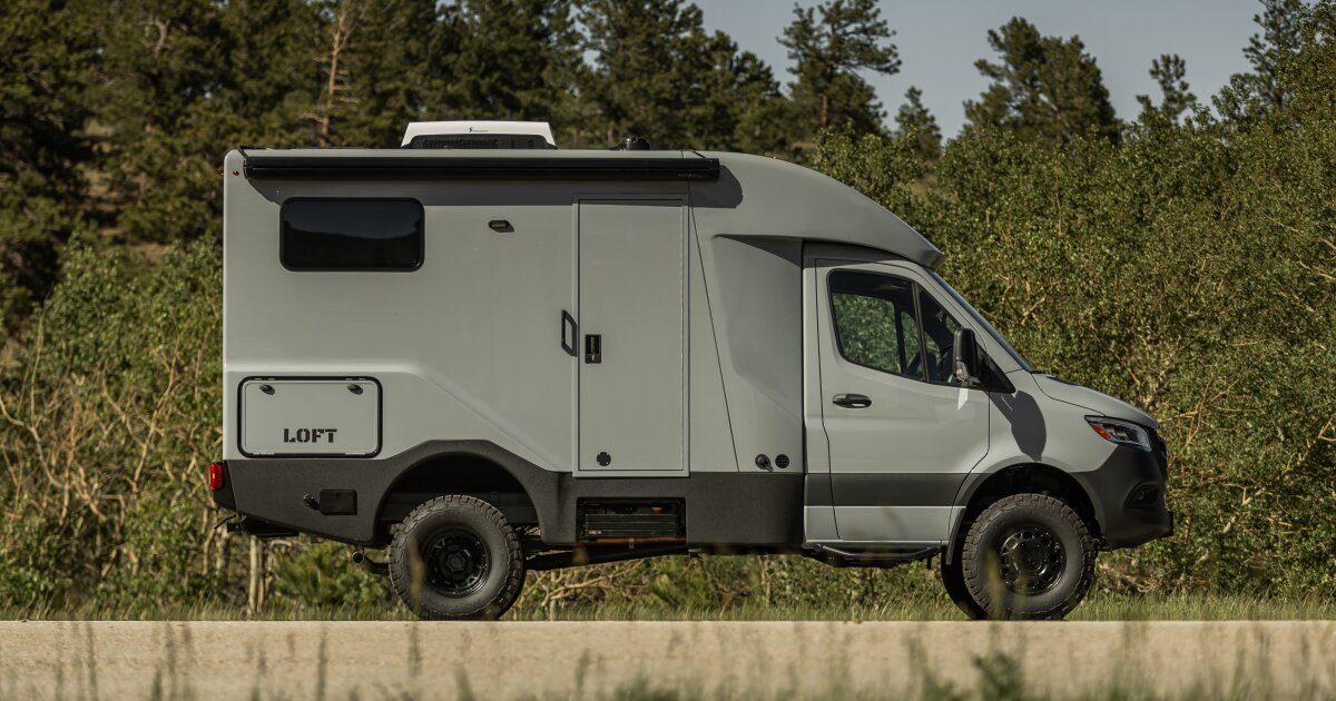 Sleek vac-composite camper raises the bar for Sprinter adventure RVs