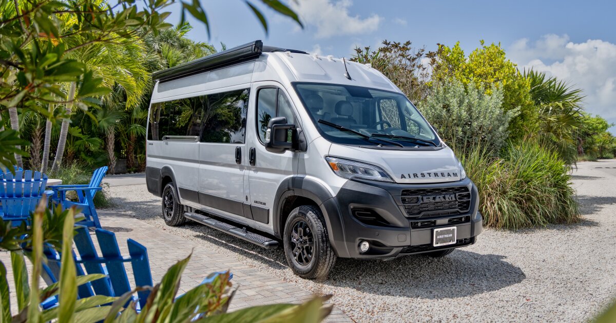 Airstream’s cheapest camper van goes full chameleon with flex layout