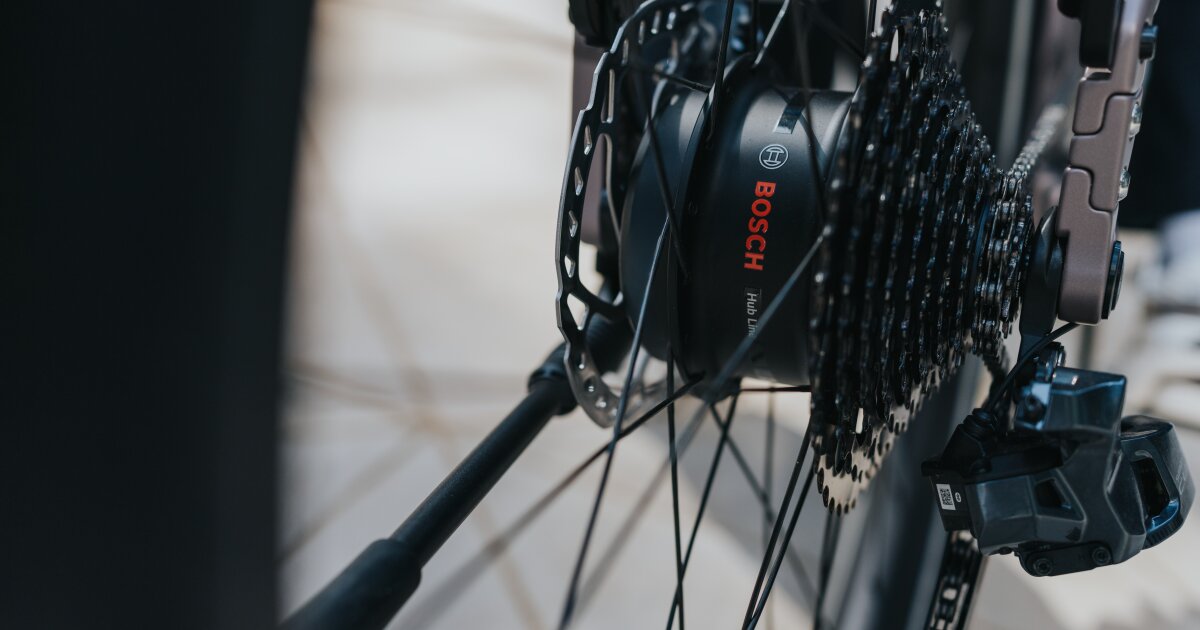 Bosch pushes the ebike motor to the rear wheel for the first time