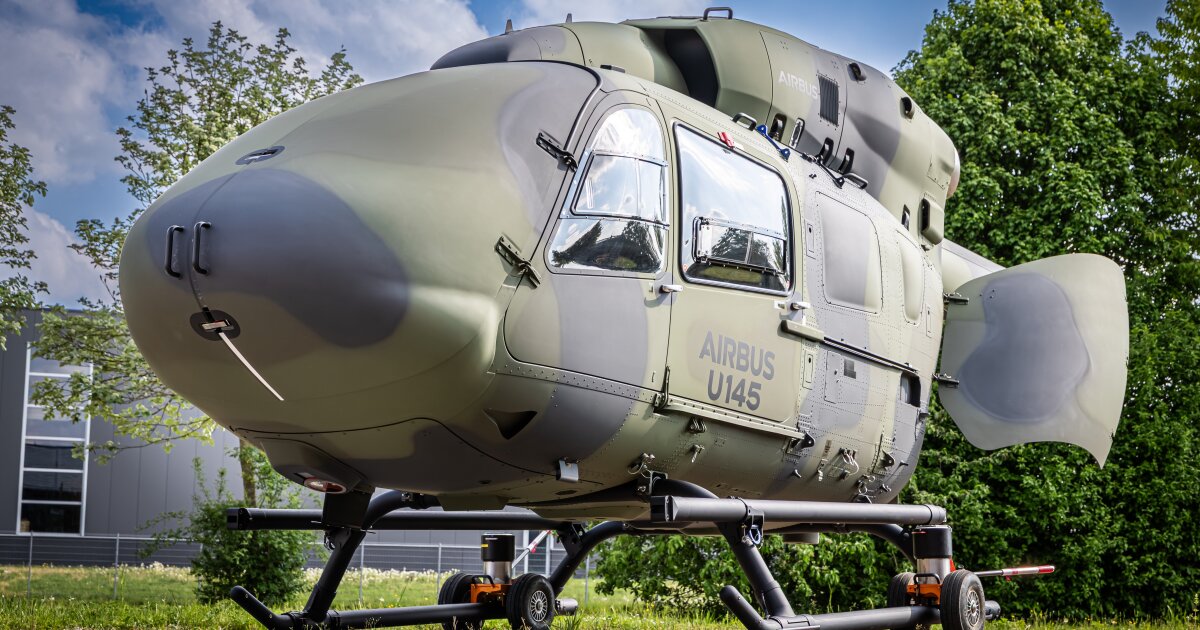 Airbus’s newest helicopter carries cargo where the cockpit used to be
