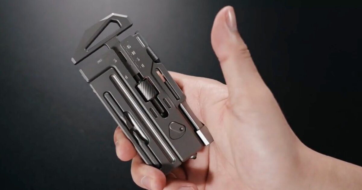 Third time’s the charm? Titanium wrenching multitool is back in 3rd-Gen form