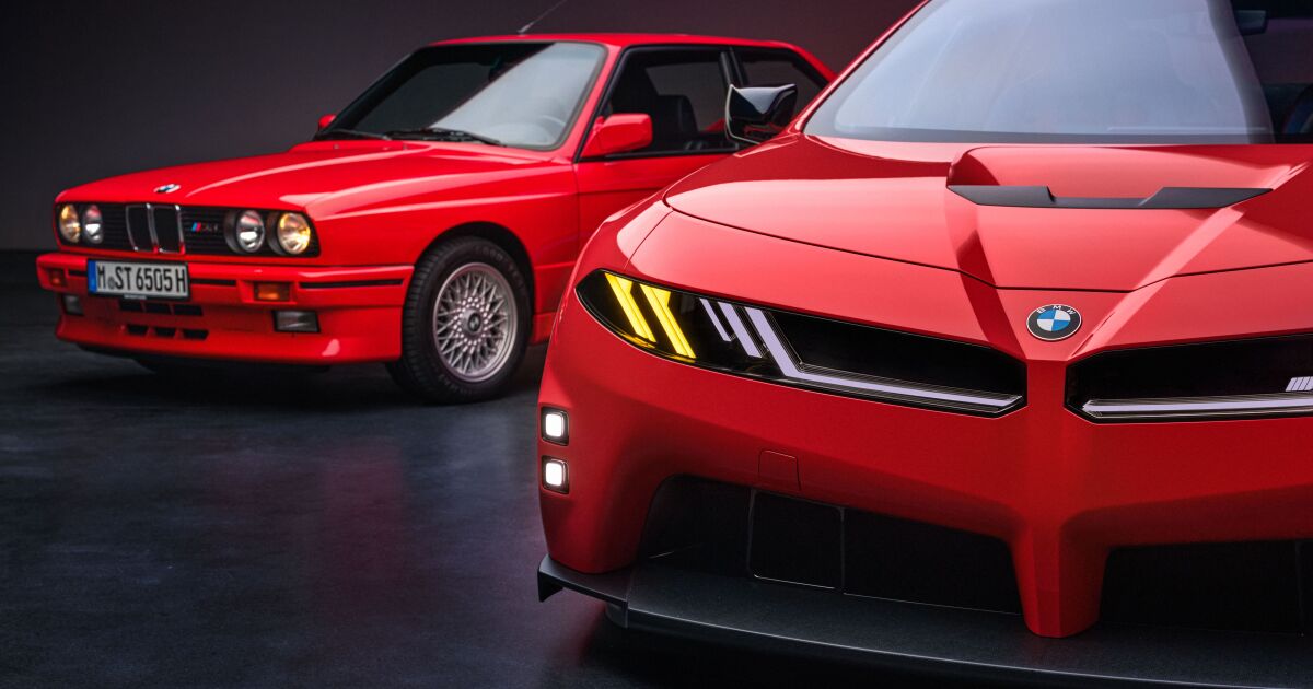 Neue Klasse concept previews wild future for BMW M sports cars