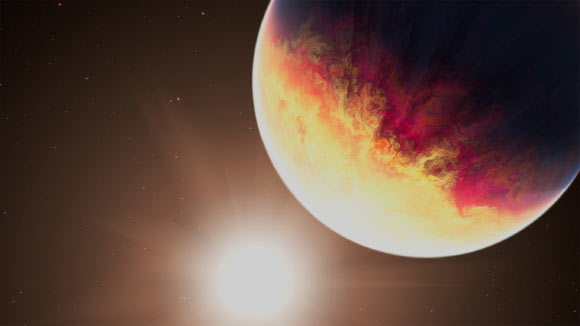 Webb Sees Jupiter-Size Exoplanet Being Roasted by Its Star | Sci.News