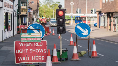 How Do Temporary Traffic Lights Work?