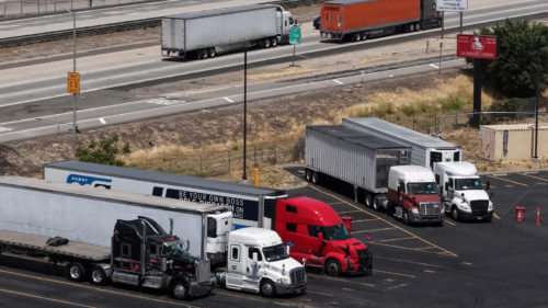 Semis Are Slowing Down To Save Fuel, But That Might Not Be The Best Idea