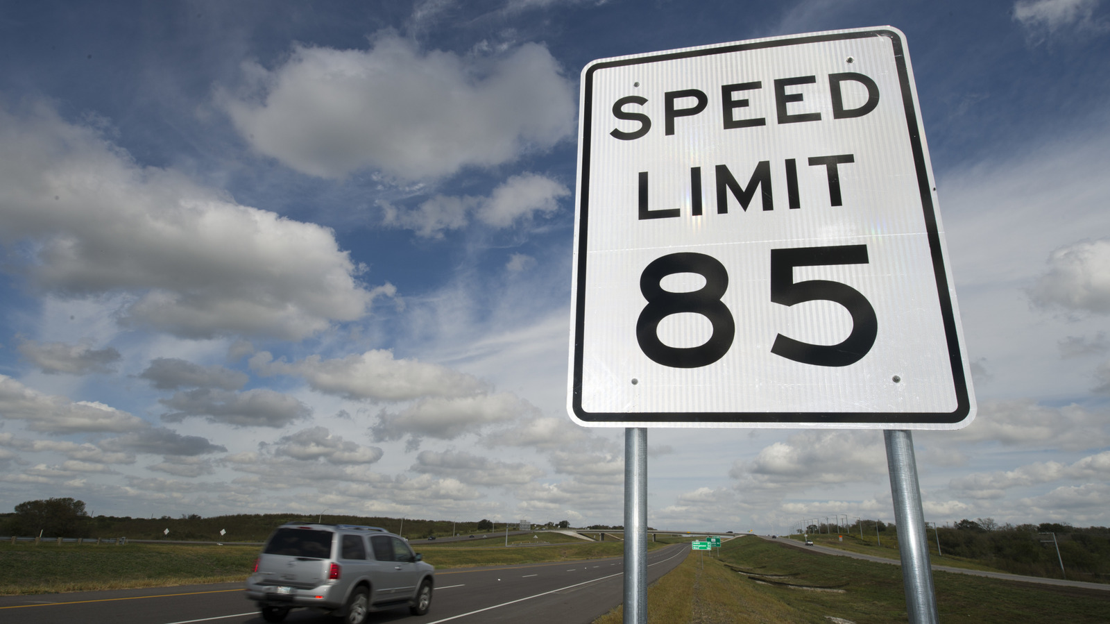 Here’s Where You Can Find The Fastest Speed Limit Sign In America