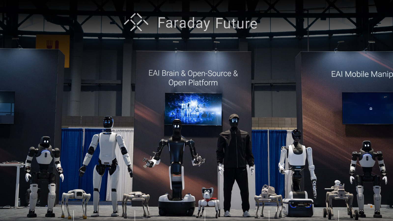 After successfully selling over 15 cars, Faraday Future would now like you to buy its robots – Engadget