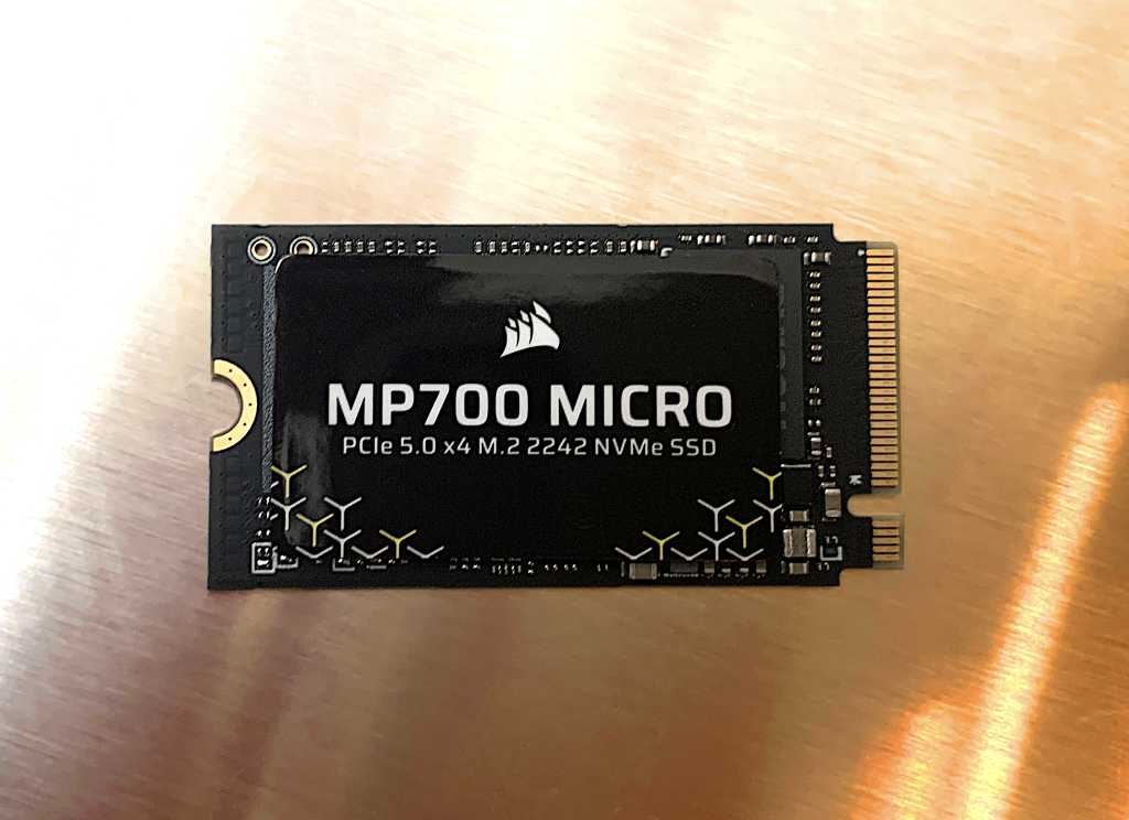 Tested: Corsair’s MP700 Micro SSD is worthy of a spot in a PCIe 5.0 2242 slot