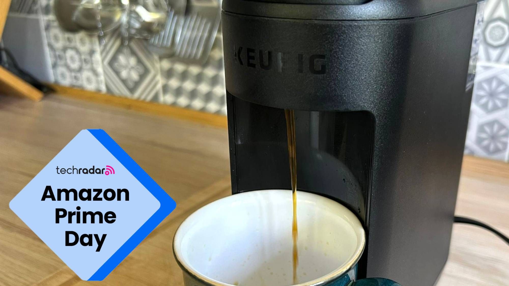Stop spending $5 each time on one take-out coffee — this Keurig single-serve machine is less than $90, and there are plenty of coffee pod deals to go with it