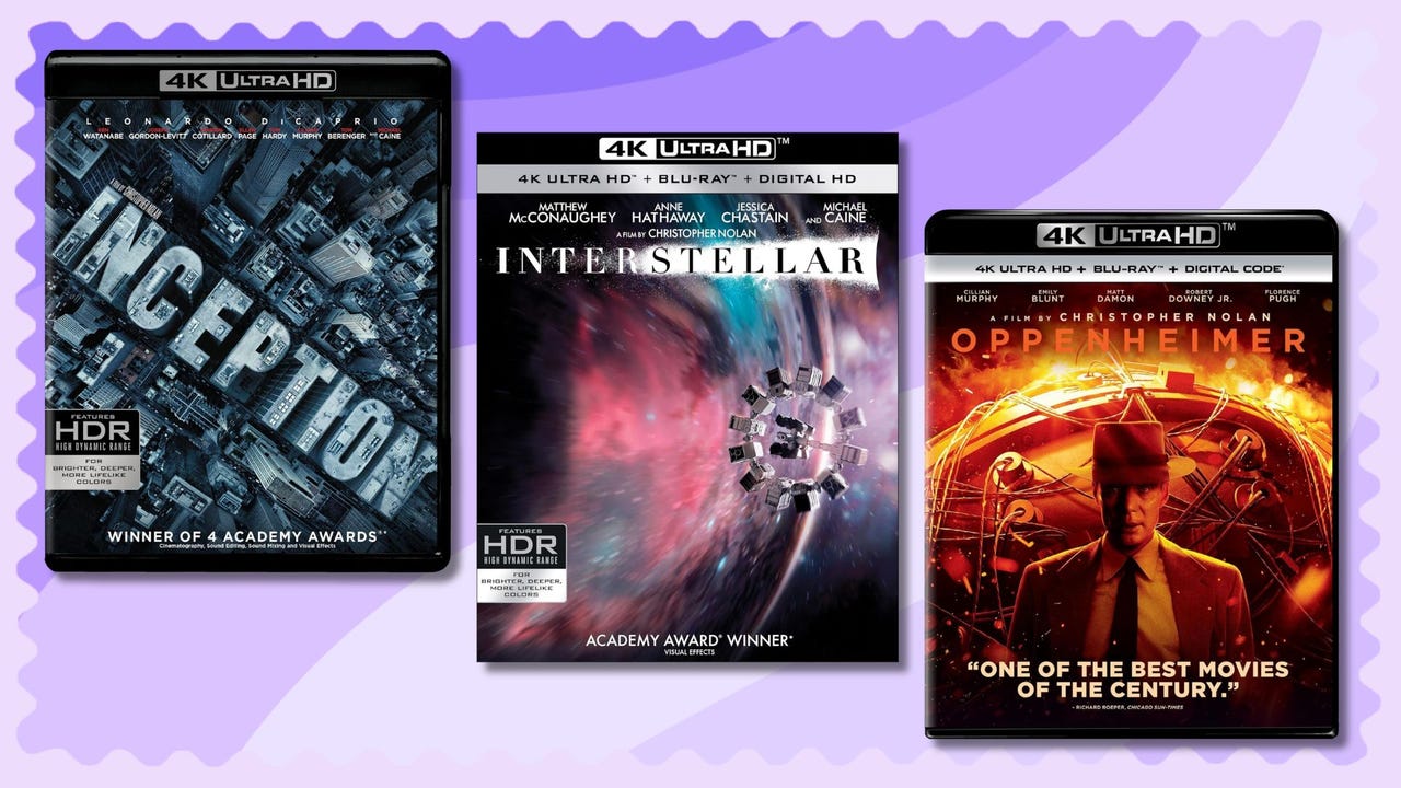 Christopher Nolan Movies Are Hitting All-Time Low Prices in Amazon’s Prime Day 4K Bl-ray Sales