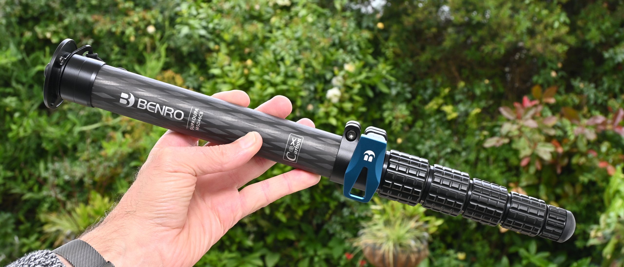 The Benro MSD46CB Black Diamond SupaDupa Monopod is one smart stick!